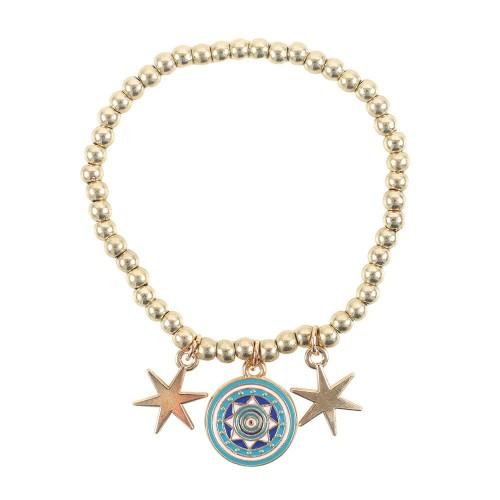 Something Different Браслет-шарм с бусинами «Всевидящее Око»