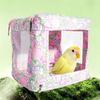 Breathable Mesh Bird Hanging Bed Bite Resistant Parrot House Multi-functional Bird Nest  Sparrows
