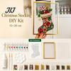 Unique Holiday Present for Friends DIY Faux Crystal Beaded Painting Christmas Tree Kit, Sparkling Handmade Wall Art Craft Set, 3D Gem Beads