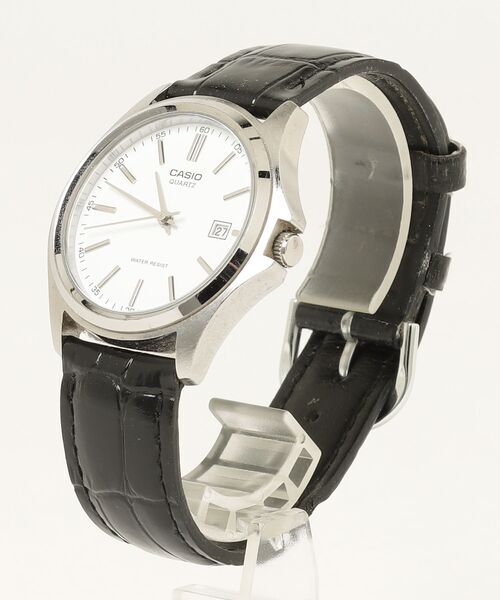 Casio Аналоговые часы Серебристый x Черный Мужские
