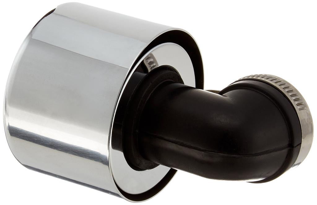 KITACO Супер Мощный Хромированный Универсальный Фильтр, Хромированный, 35мм, Колено 90°, Подходит, 515-0600353