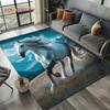 27 Style New Horse Pentium Gallant Steed 3D Animal Carpet Rug for Living Room Bedroom Home Sofa,Kid Area Rug Non-slip Floor Mat