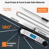 Kitchen Digital Thermometer Instant Read Meat Thermometer with Probe for Cooking Fast & Precise Food Thermometer with Backlight