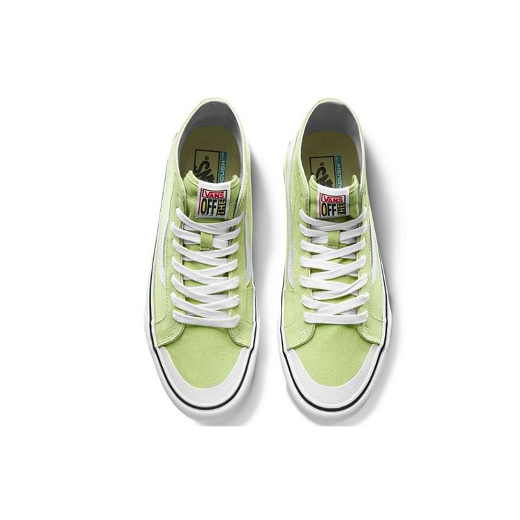 Vans Sk8 138 Decon Sf Нескользящие Легкие Высокие Кеды для Скейтбординга Унисекс Кроссовки Зеленые VN0A3MV1VSC