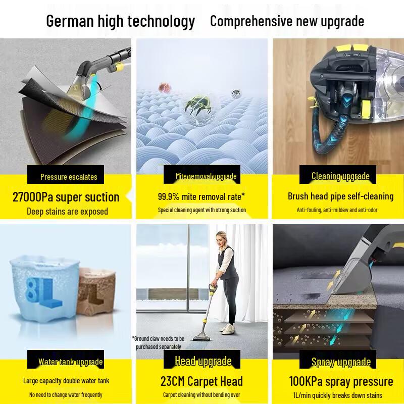 Karcher Kärcher Puzzi 8/1 Чистящая машина для обивки мебели и салона автомобиля