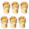 Jetsetmoto Набор главных жиклеров 6 размеров #105 #110 #115 #120 #125 #130 Главный