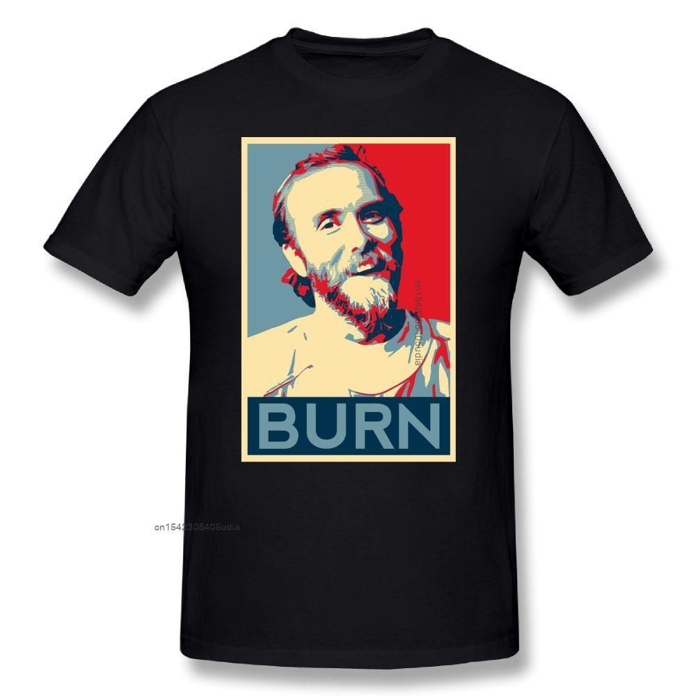 Футболка Burzum Varg Vikernes - Burn Harajuku Футболки Повседневные футболки Графические летние мужские футболки с коротким рукавом Хлопковая футболка