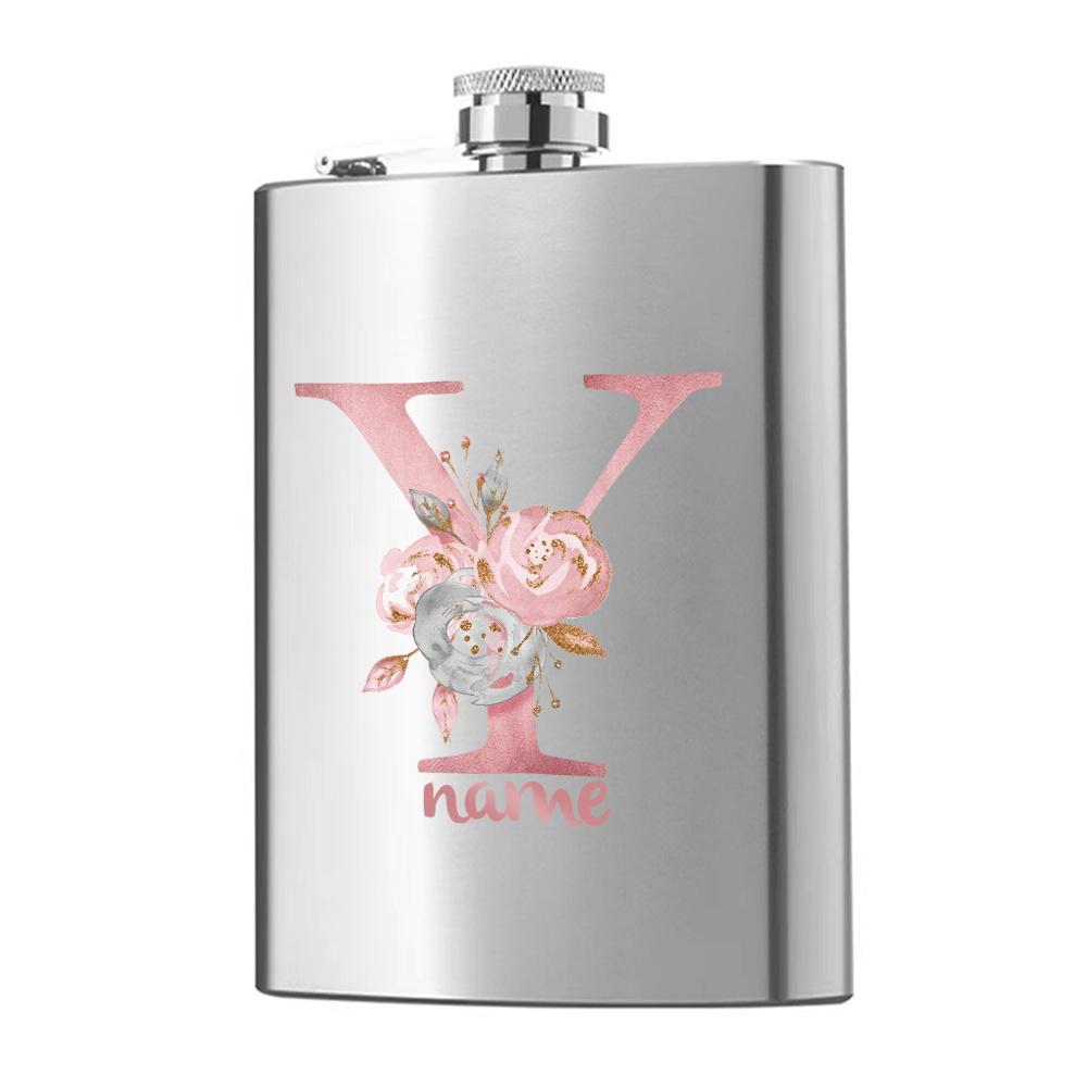 Customized Name Portable Wine Pot For Liquor Stainless Steel Alcohol Bottle Hip Flask Flagon Organizer Pocket Whisky Accessories 5