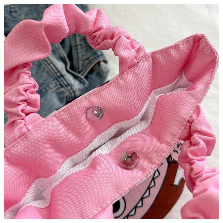 Labubu креативная мультяшная милая стеганая сумка корейская версия высокая ценность стиль инс портативная универсальная сумка-ведро KTY