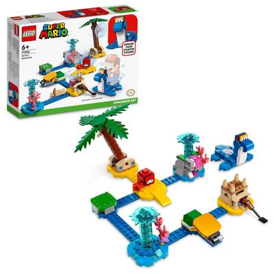 LEGO Super Mario Досси и испытание в плавании 71398 Игрушечные строительные блоки Подарок Видеоигра Мальчики Девочки Возраст 6+