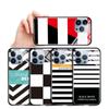 Чехол для телефона из закаленного стекла для Samsung A06 A12 A16 A22 A32 A34 A53 A56 S20FE S23 S25 iPhone 11 12 13 14 15 16 17, мягкий край, противоударный, гладкий чехол