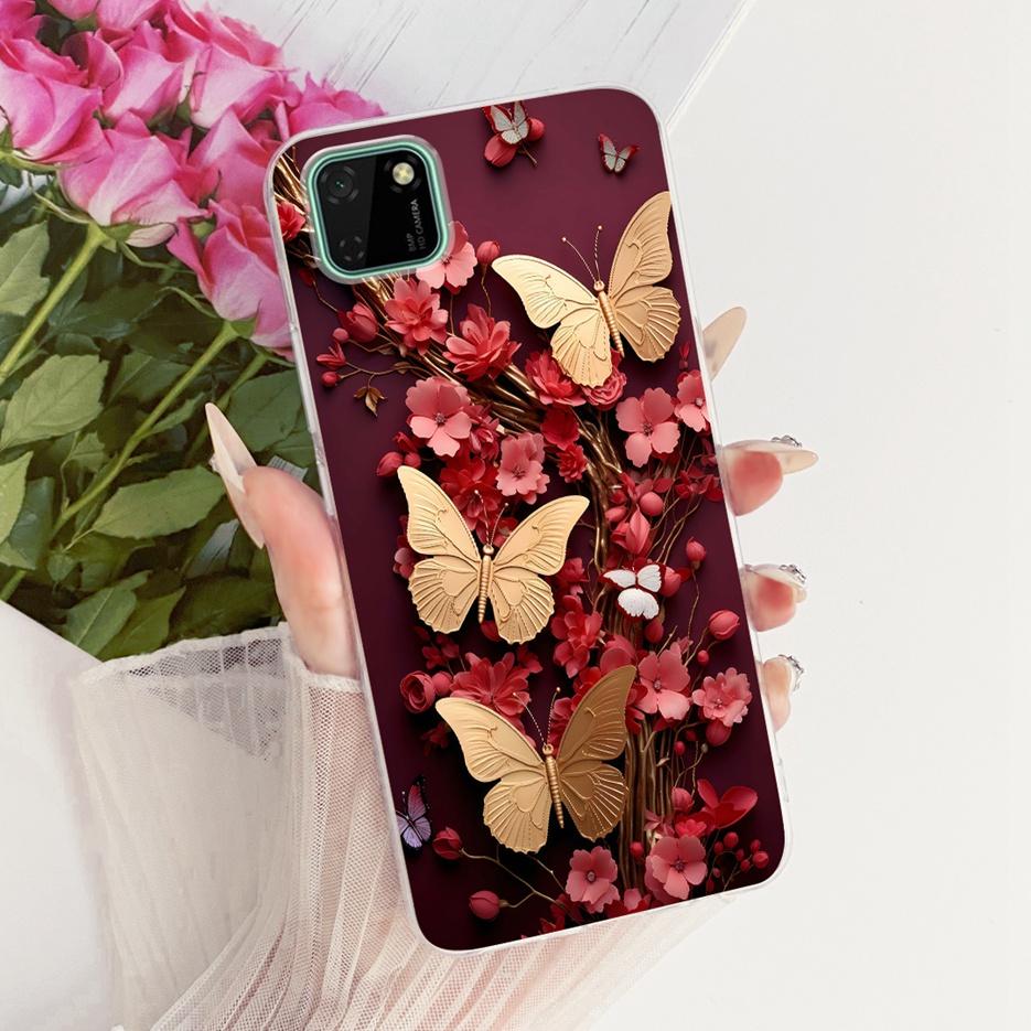 Чехол для Huawei Y5p DRA-LX9 Милый Лев Модный Расписной Чехол Мягкий Силиконовый Чехол для Телефона Для Huawei Y5p Honor 9S Honor9S Fundas Сумки