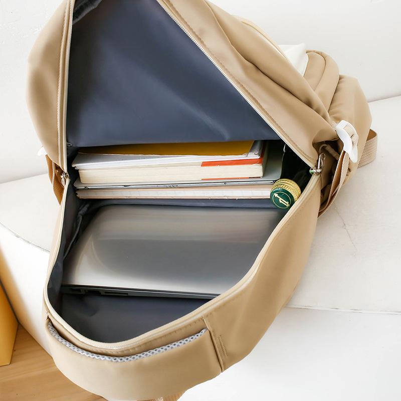 Four-piece Suit Schoolbag for Girls Elementary School Students Backpack Junior High School Students Fresh College Style Backpack