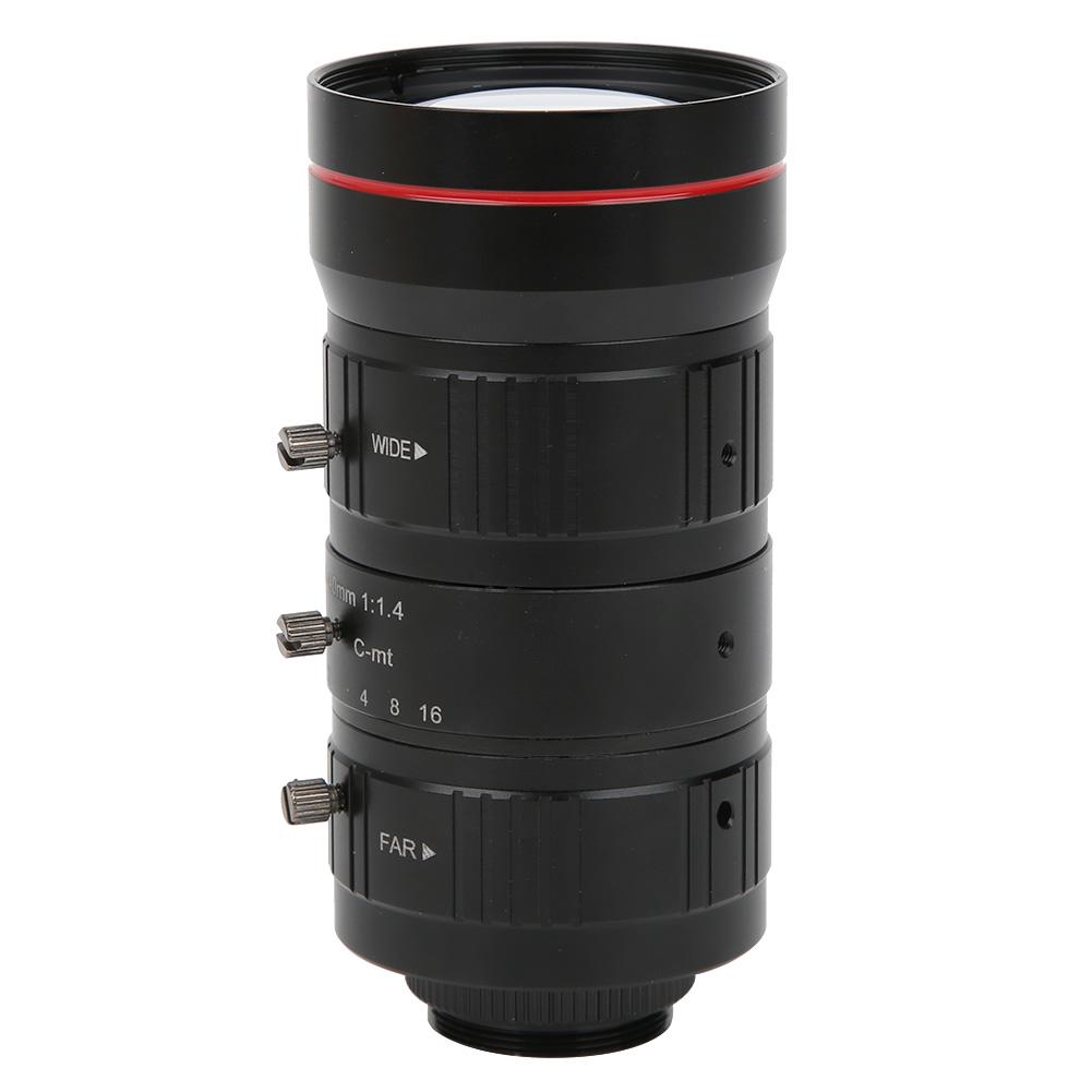 8MP Zoom Industrial Camera Lens C Mount HD 4K Manual Aperture Security CCTV Accessory 10?40mm