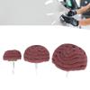 2PCS Nylon Polishing Wheel Mushroom Shape Scouring Pads Practical Alloy Base Polishing Wheel for Grinding Tool