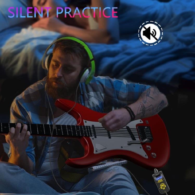 Педаль эффектов для гитарного усилителя с интуитивно понятным управлением, процессор гитарного сигнала, подходит для начинающих и профессионалов