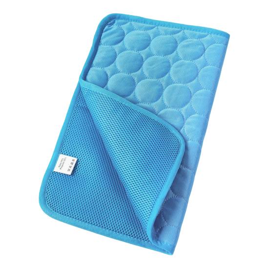 Охлаждающий коврик для собак Портативный Моющийся Коврик из ледяного шелка для домашних животных для Собак Кошек Нескользящее Летнее Самоохлаждающееся Одеяло для Использования в Помещении и на Улице