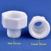 5~50 шт. Пластиковые POM Резьбовые Прямые Соединители 1/2''~1'' Резьба Переходник с Переменным Диаметром Аксессуары для Водопроводных Труб Аквариума