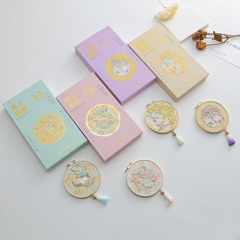 Портальное зеркало для макияжа Складное ручное зеркало Поделки Косметическое зеркало Студент