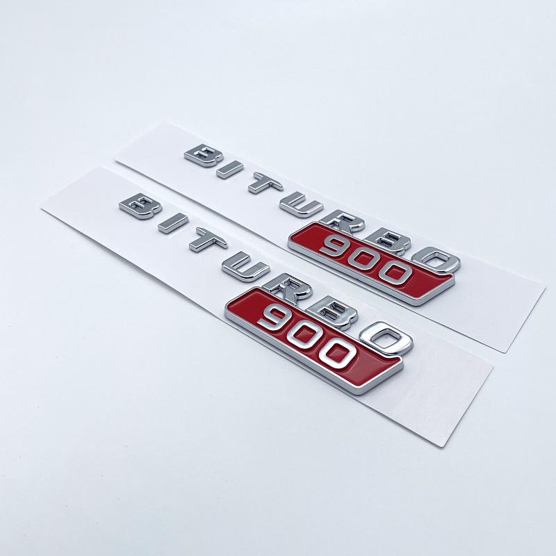 Автомобиль ABS BITURBO 700 800 900 логотип боковое крыло багажника значок эмблема наклейки наклейка для Benz Brabus G Class G700 G800 G900
