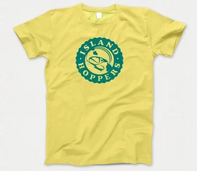 Футболка Island Hoppers 915 Ретро 80-е ТВ Магнум ПИ Гавайи 5-0 Файлы Рокфорда