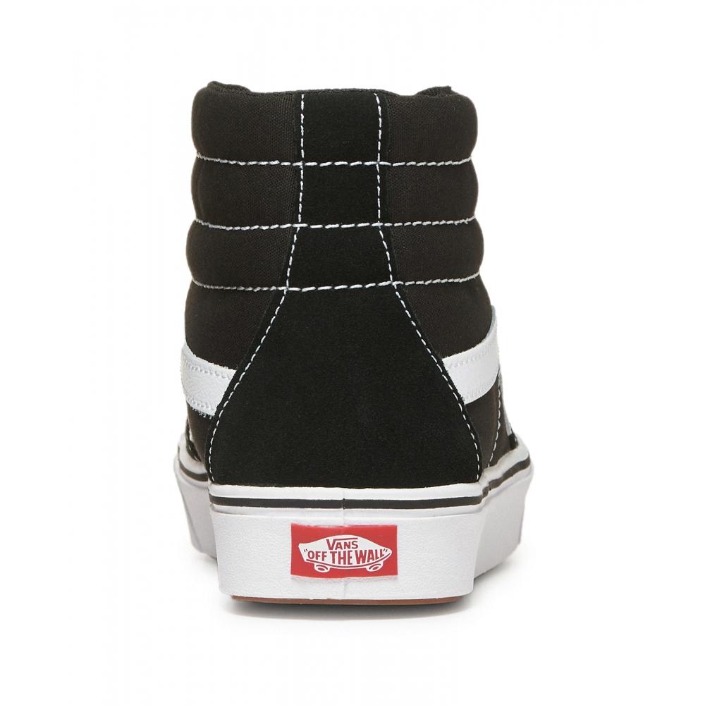 Vans Comfycush Sk8 Hi Classic Black True белый