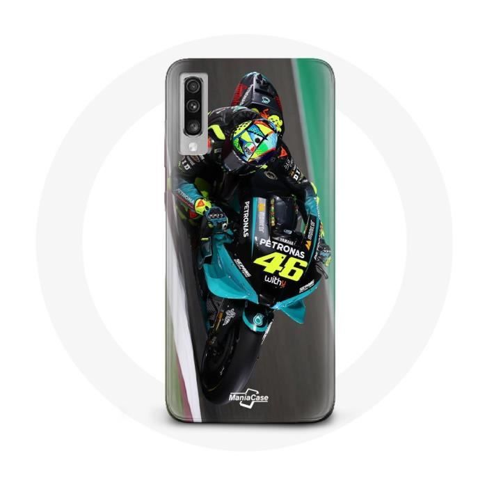 Чехол - Valentino Rossi - Samsung Galaxy A50 - Мягкий - Спортивный - Защита