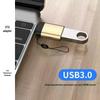 Адаптер Type-C на USB 3.0 для мобильных телефонов, мышей, клавиатур, передачи данных, OTG-преобразования