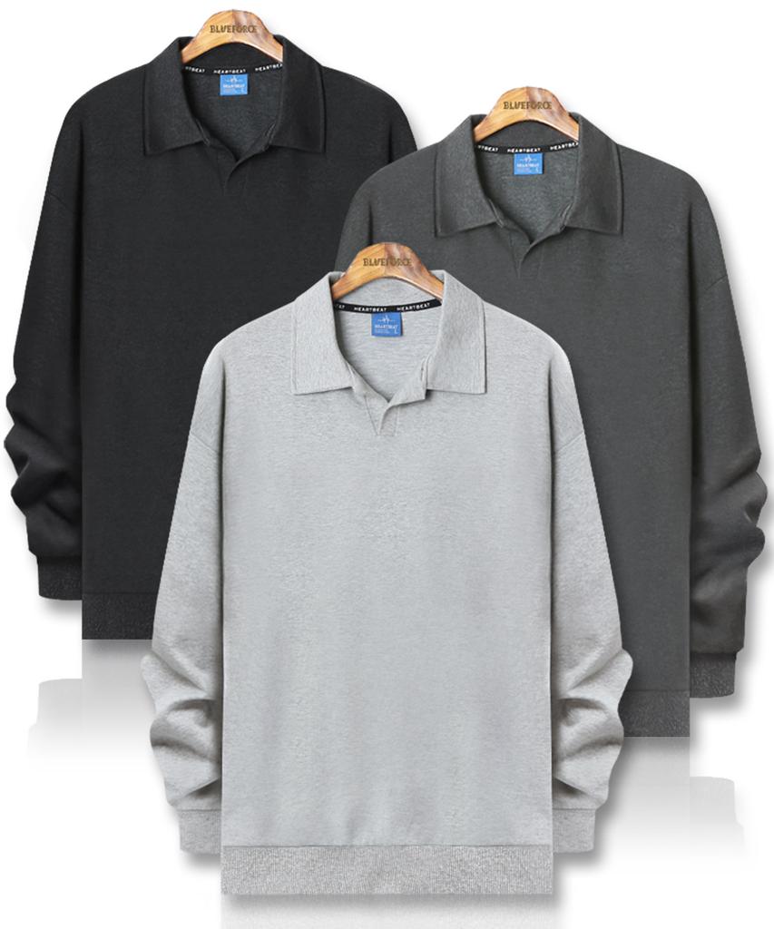 BLUEFORCE Exstep Open Collar Sweatshirt