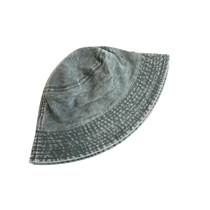 Корейская панама, винтажная мытая ковбойская рыбацкая шляпа, модная панама для пар для мужчин и женщин, дышащая однотонная пляжная шляпа