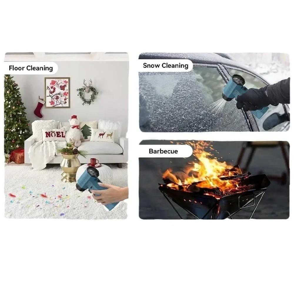 Adjustable Wind Speed Turbo Jet Fan Max.600g Thrust Car Dust Dryer New Electric Air Blower