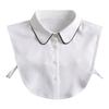 Adult Laple False Collar for Women Vintage Detachable Lapel Blouse Tops Fake Collars Women Kraagje Nep Clothes Accessories