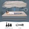 Air Mattress with Built In Pump Double Height Inflatable Mattress for Home Travel Camping Durable Blow Up Bed Inflation Airbed