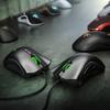 Игровая мышь Razer DeathAdder Essential с оптическим сенсором 6400 DPI, 5 программируемых кнопок, механический переключатель, резиновая боковая накладка, классический черный цвет