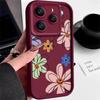 Мягкий силиконовый чехол для телефона с цветочным принтом для Xiaomi 14T Pro 13T Poco X7 F6 X6 Redmi Note 14 Pro 13 12 11 TPU противоударный защитный бампер для объектива