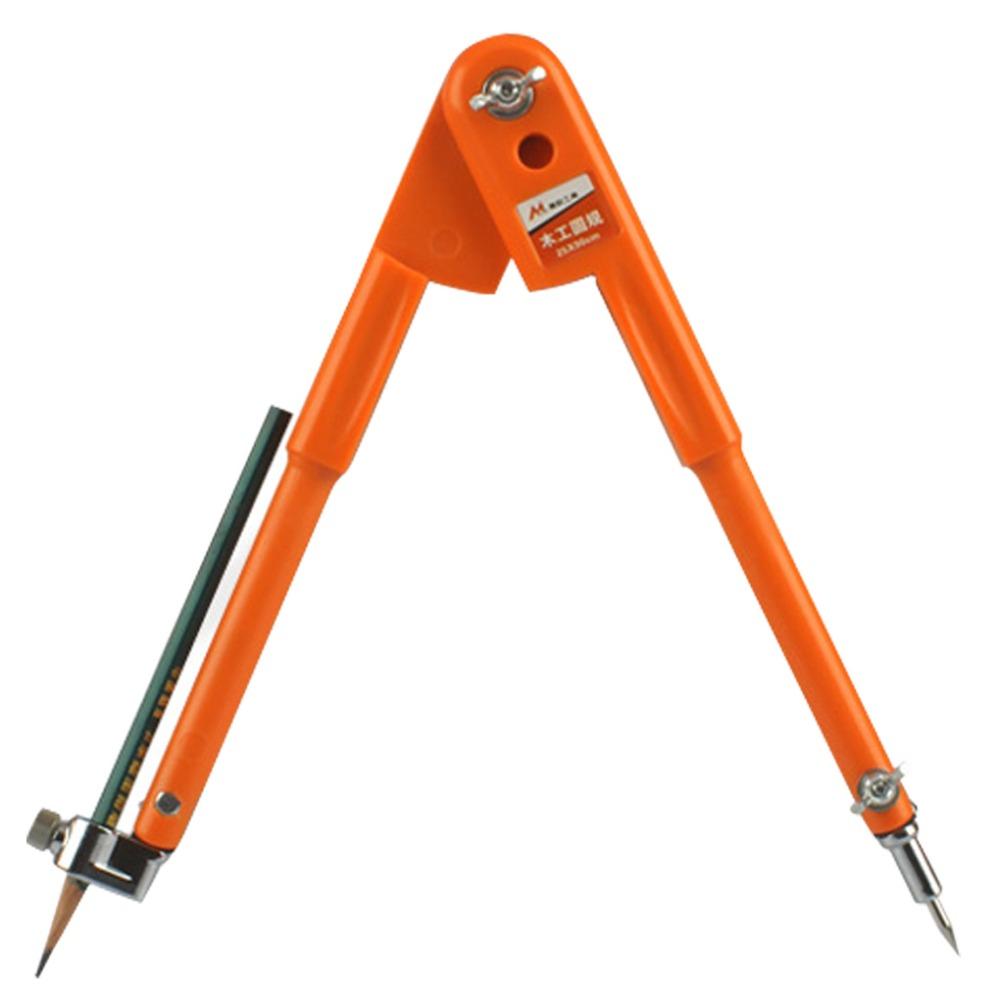 Carpenter Woodworking Pencil Compass Scribe Circular Pencil Drawing Compasses Scribe Compass