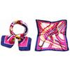 Professional Imitation Silk Square Scarf - 5 Pack