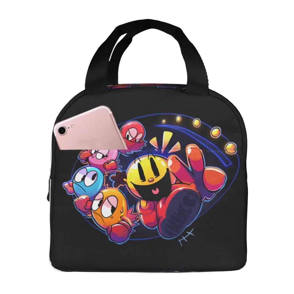 Custom P-Paced Thermal Insulated Lunch Bags Electronics Game Resuable Lunch Tote for Outdoor Camping Travel Storage Food Box