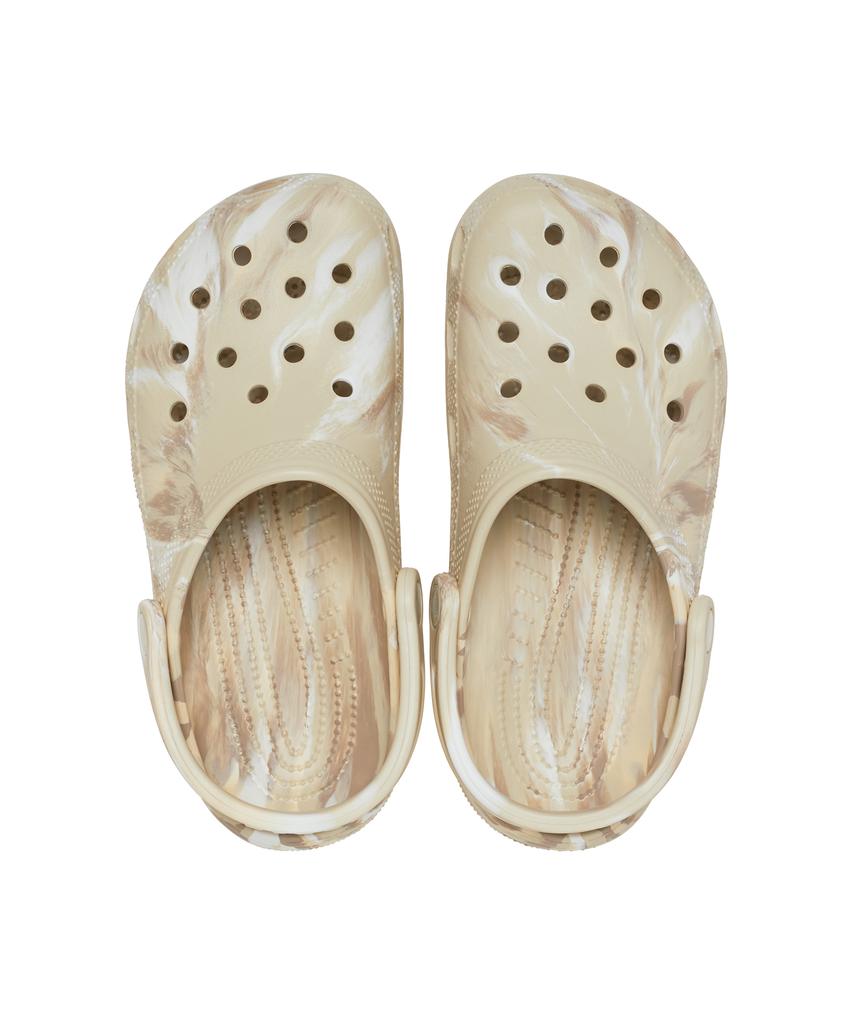 Crocs Classic Мраморные Когти - Костяной/Разноцветный / 206867-2Y3