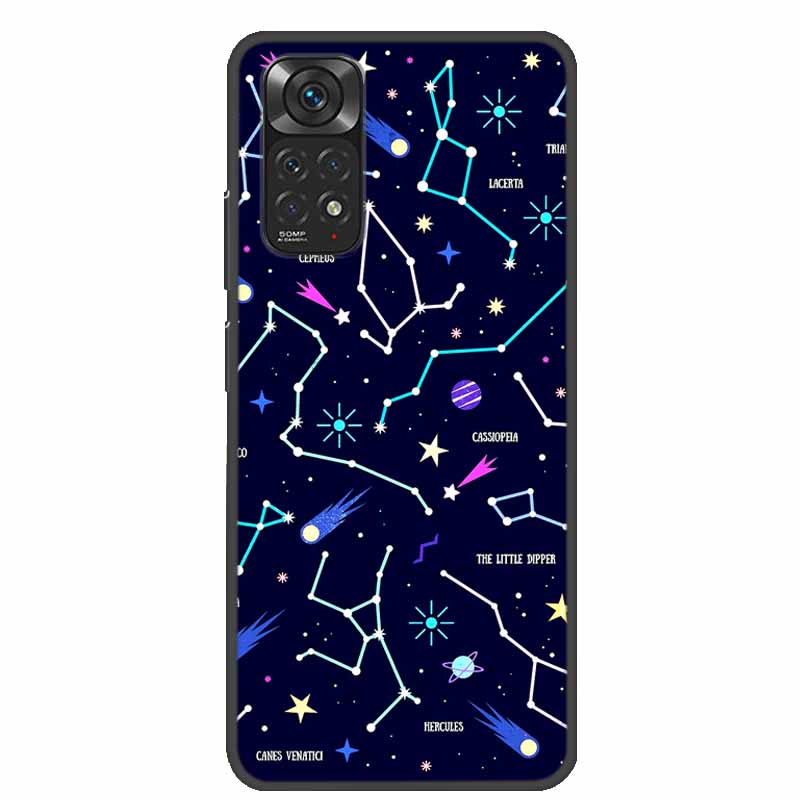 Чехлы для Redmi Note 11 Note11s Расписные Мягкий ТПУ Силиконовый Чехол для Телефона для Xiaomi Redmi Note 11 Pro 5G Обложка Coque Note11s 4G Сумка