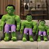 Супергерой Мстители Зеленый Халк Плюшевая игрушка Мягкая кукла Хлопок ПП Анимация