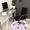 1pc Peppa Pig Party Supplies Round carpet, Made of Polyester,Perfect for Decorating Office Chairs, Living Rooms,fplt143
