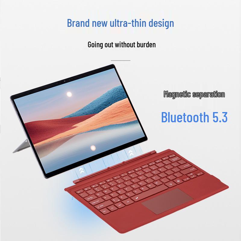 Магнитная клавиатура с подсветкой для планшетов Microsoft Surface Pro 3-11