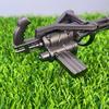 7-дюймовая модель фигурки Гатлинг-пушки Катана Металл Аниме Джастин Гатлинг Статуи Скульптура Фигурка пистолета Дом Настольные Аксессуары Украшение