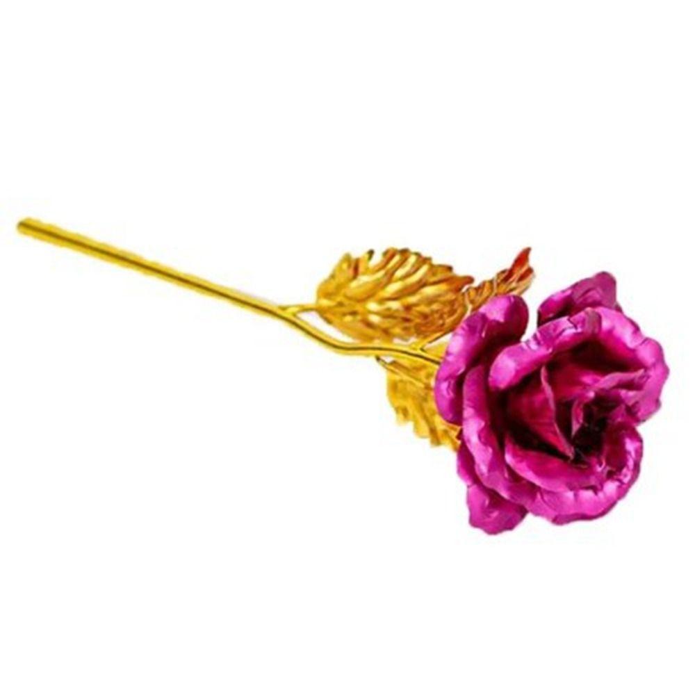 Безопасный Цветок Розы из Золотой Фольги Цветок Розы из Золотой Фольги Искусственный Цветок Розы Симуляция Подвеска Роза из Золотой Фольги Декор для Дома