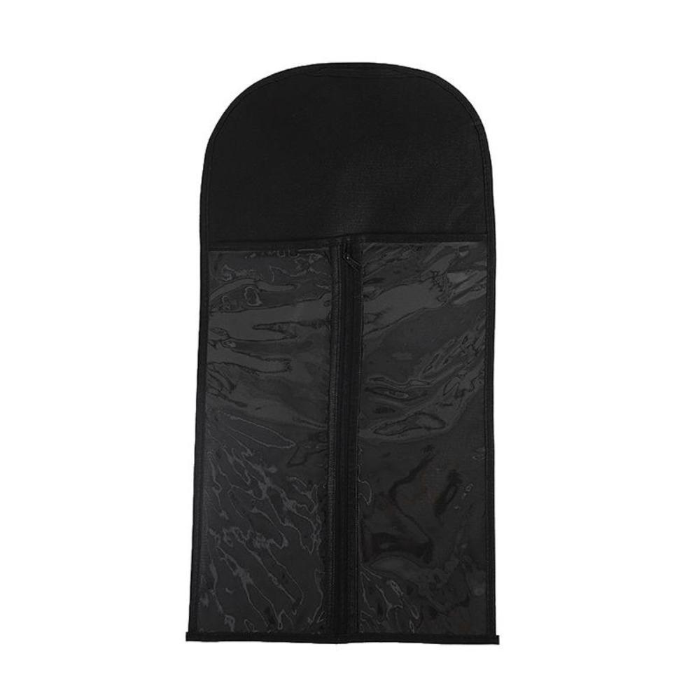with Hanger Wig Bag Transparent Clothes Dust Cover for Virgin Hair Weft Clip In Hair Extension