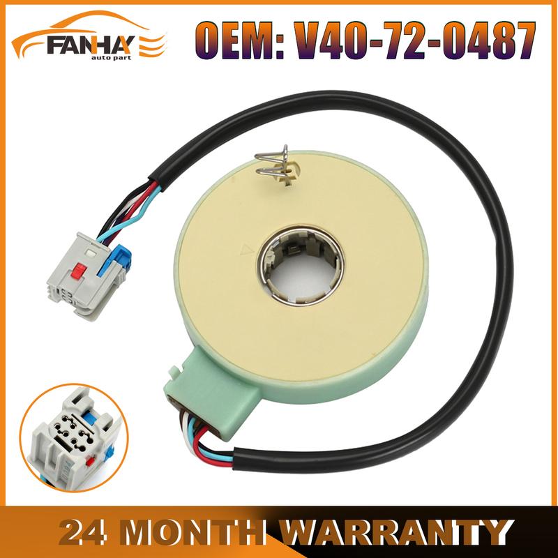 New V40-72-0487 V40720487 450005 V40 72 0487 Steering Angle Sensor 6-Holes For Opel Meriva Replacement Auto Repair Part