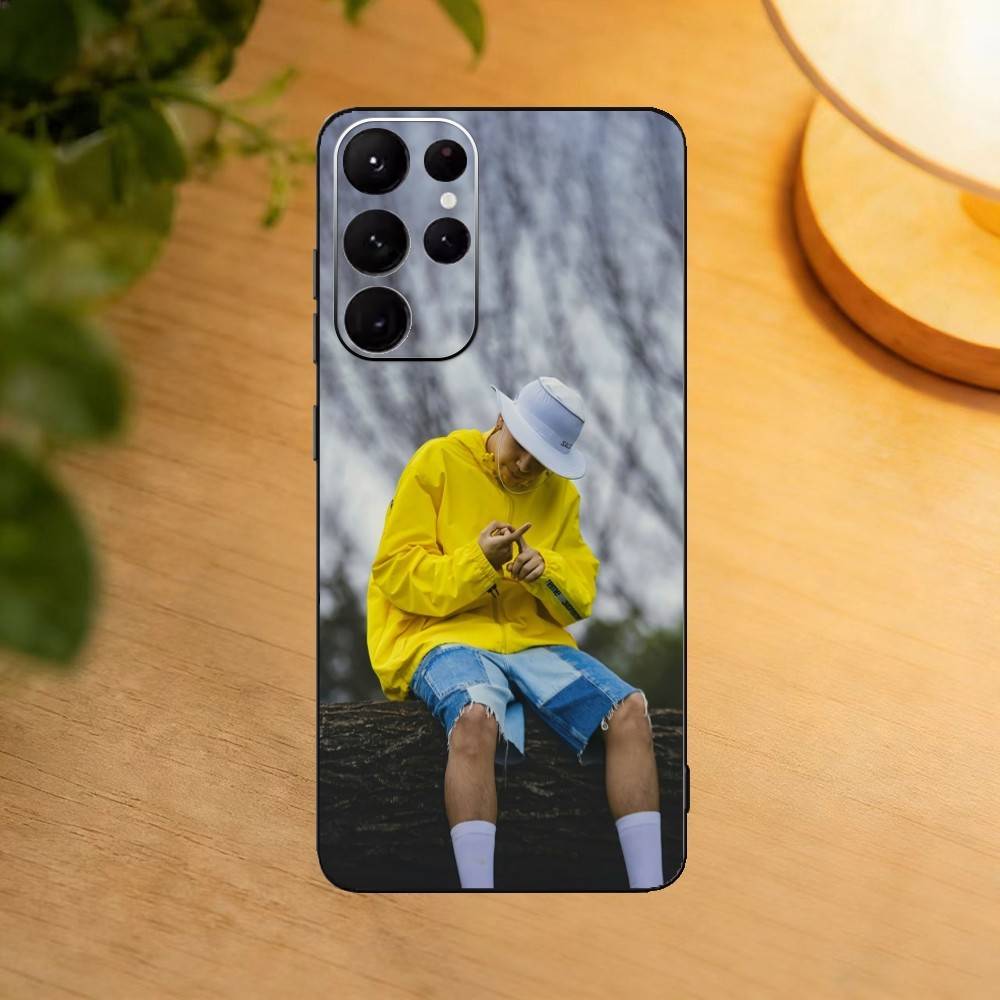 Singer M-Milo J phone Case For Samsung S25,24,21,22,23,30,Ultra,20,Plus,Fe,Lite,Note Soft Black Cover