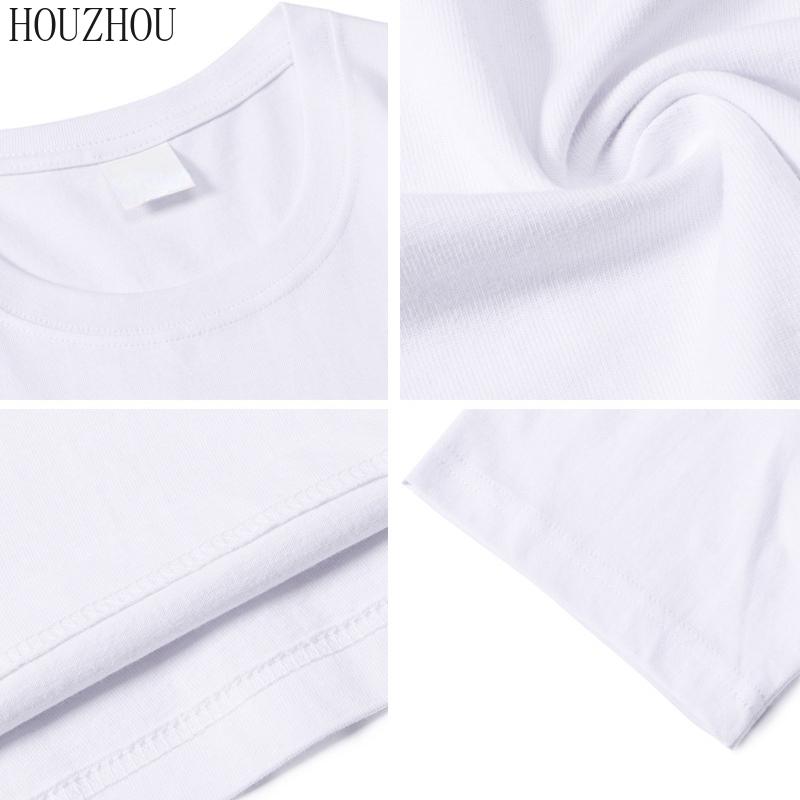 HOUZHOU Футболка с принтом унисекс, русский день победы, белая, классическая, повседневная, с коротким рукавом, летние Ulla Ins, топы больших размеров