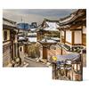 Пазл из 1000 деталей / Деревня Букчон Ханок, популярная корейская головоломка